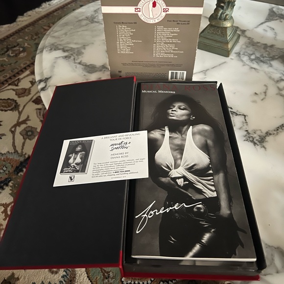 1993 Forever Diana Ross Musical Memoirs 4 CD Box Set - Picture 3 of 6